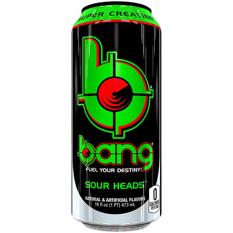 Bang® Energy Drink Sour Heads 16 fl oz