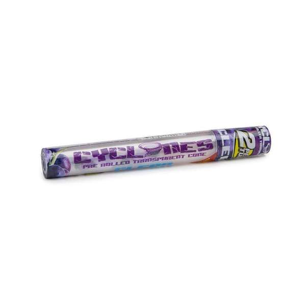 Cyclones Clear - Grape 2ct