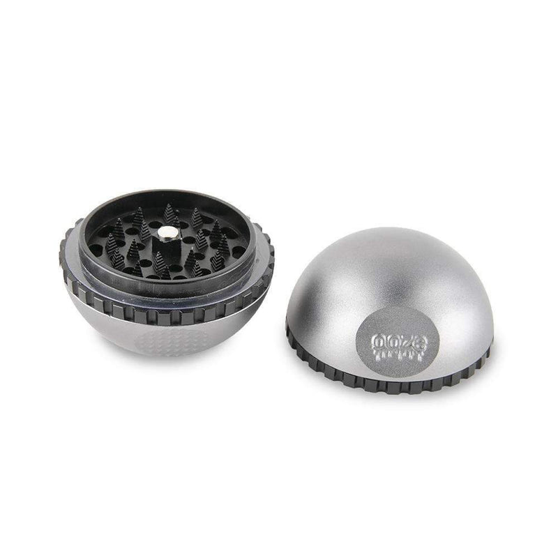 Ooze Saturn Globe Grinder - Chrome & Black